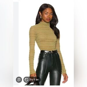 Olive Long Sleeve Blouse